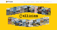 Desktop Screenshot of collisionmagazine.com